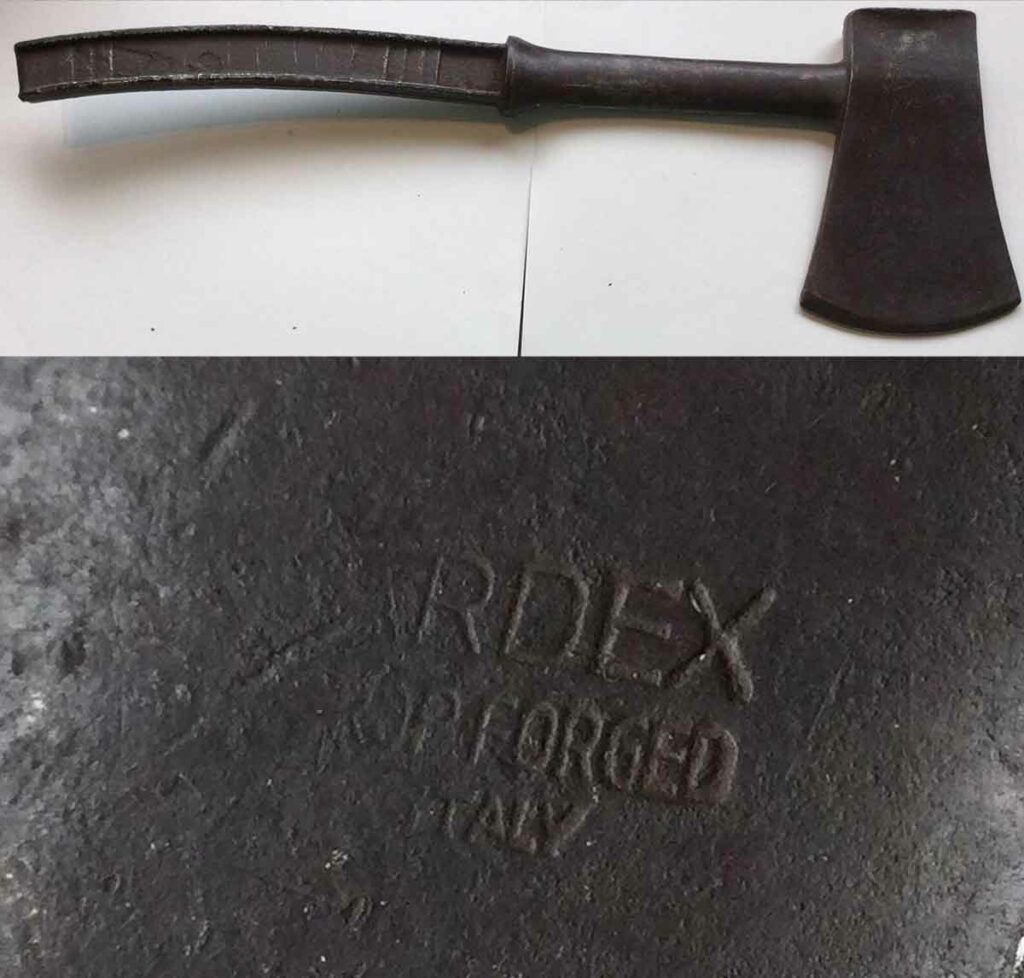 Italian made Ardex Hatchet