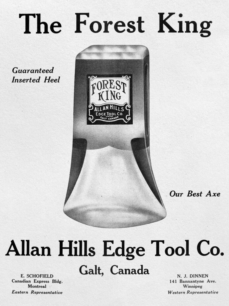 Allan Hills Forest King Axe Ad